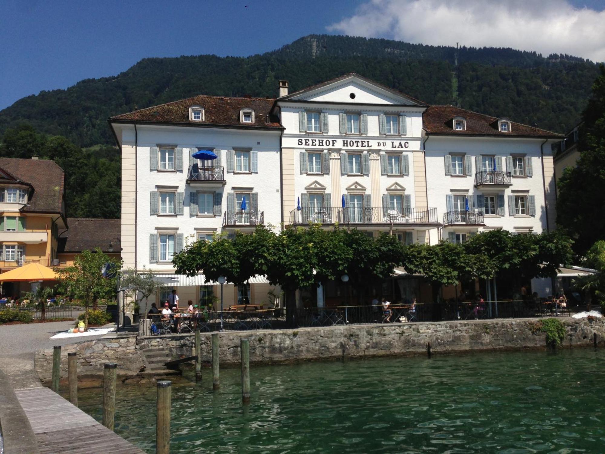 Seehof Hotel Du Lac Weggis Exterior photo