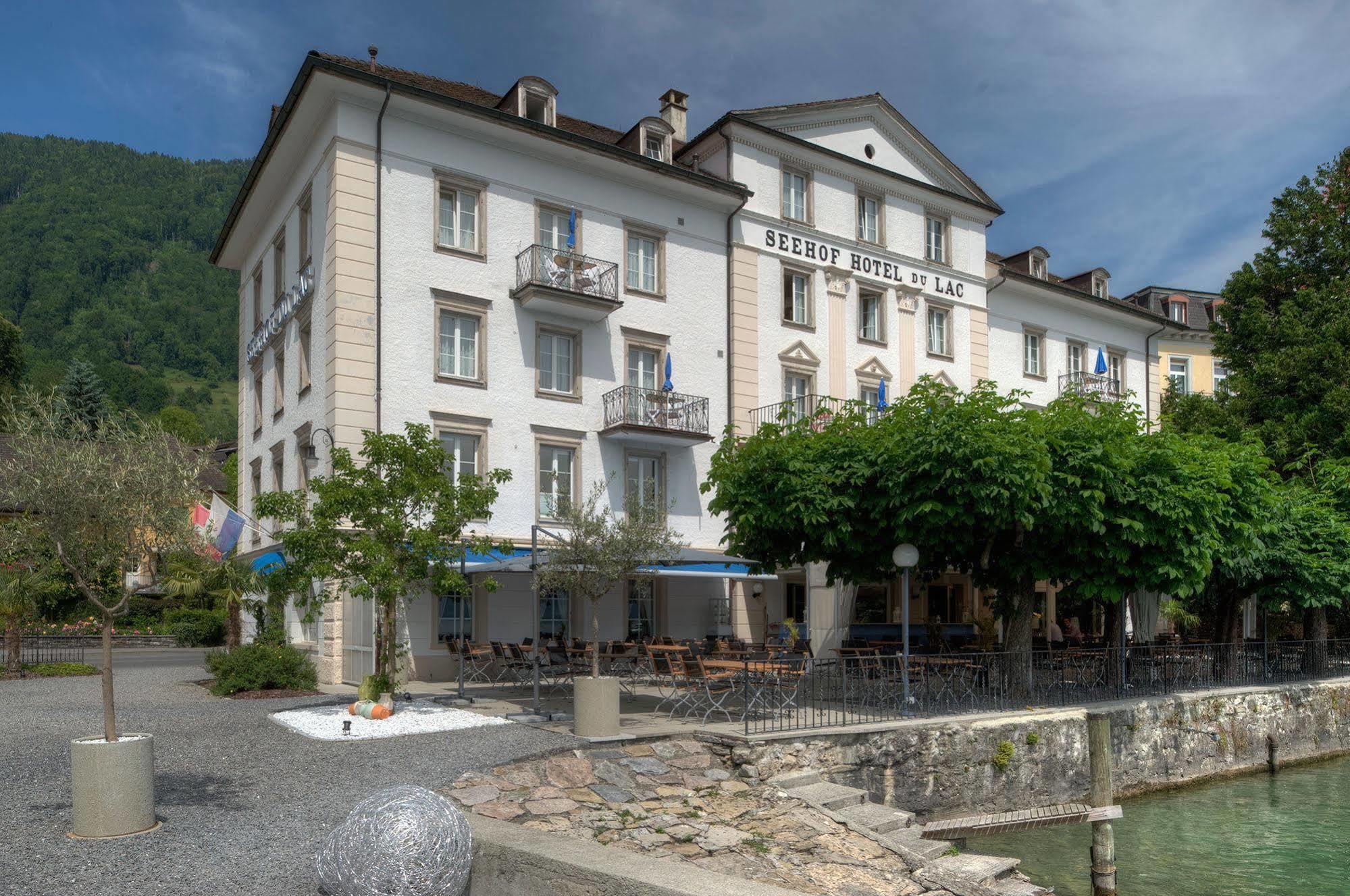 Seehof Hotel Du Lac Weggis Exterior photo